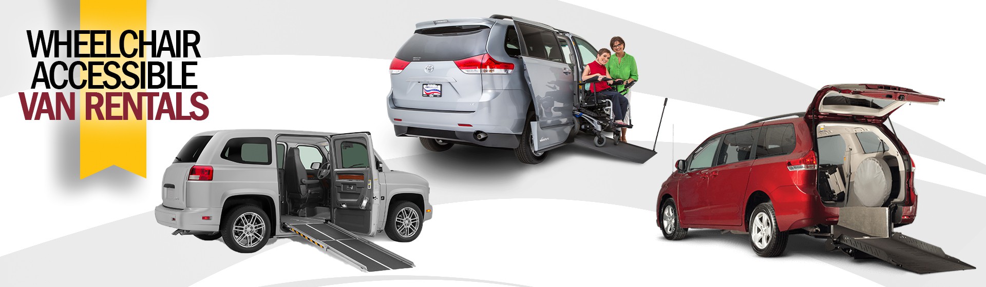 handicap accessible vans for rent