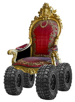 portable throne